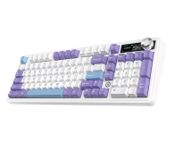 Ajazz AK980 V2 Gift Switch V2 Purple White Blue z ekranem - 1536373 - zdjęcie 3